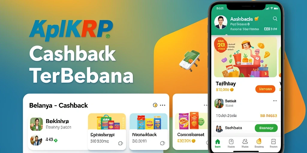 Antarmuka aplikasi KAKRP menampilkan fungsi cashback yang menarik dan mudah dipahami.